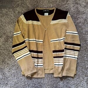 Sag Harbor Petite Small Cardigan Sweater